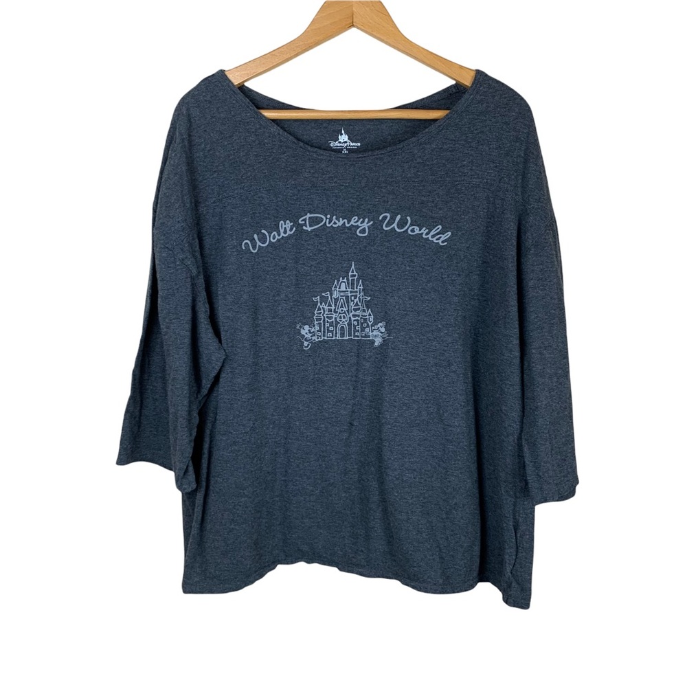 Walt Disney World Gray Blouse